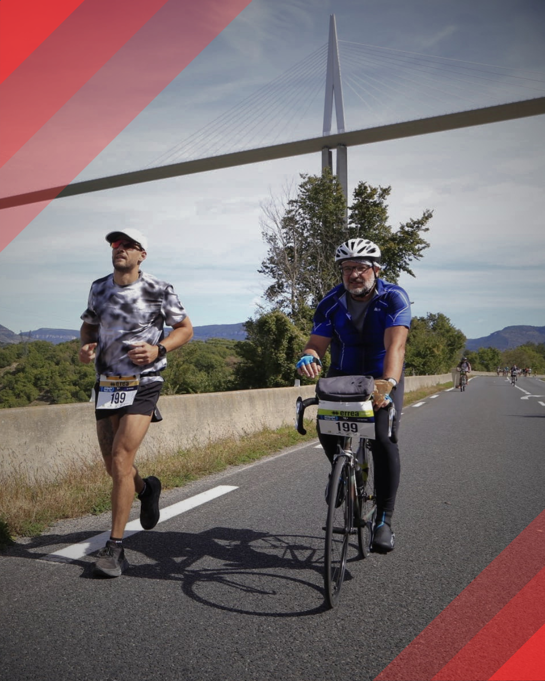 Christophe LLAMAS aux 100 km de Millau
